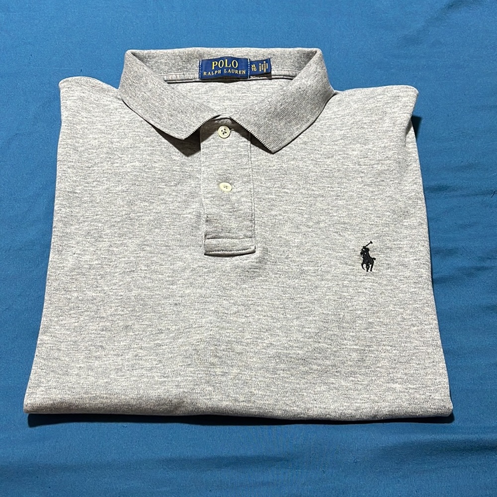 XL Ralph Lauren Grey Polo Shirt